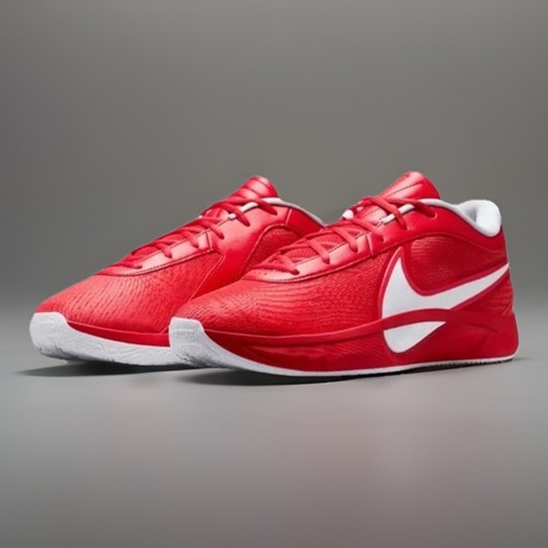 Scarpe da basket Nike Giannis Freak 6 TB rosse bianche FV1292 006 da uomo taglia 12 5 nuove