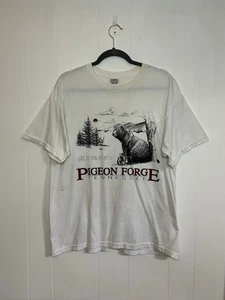 Vintage Pigeon Forge Hemd Herren XL Smoky Mountains Bear Grafik Tennessee 90er - Bild 1 von 9