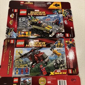 Lego Marvel Superheroes Empty Boxes 6866 76017