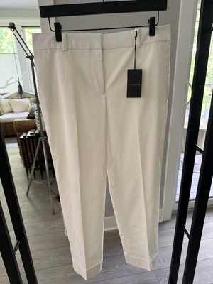 NUEVO Pantalones Cortos Ann Taylor Signature Fit Color Marfil/Crema Talla 8 Foto 1 de 4