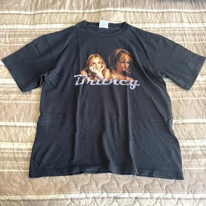 Vintage 2000 Y2K Britney Spears Band Tee Tour Shirt Size Youth XL - Picture 1 of 3
