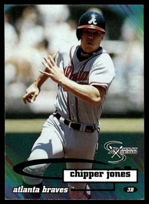 SkyBox Dugout Axcess #4 1998 Chipper Jones Atlanta Braves Foto 1 de 2