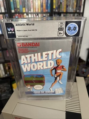 Athletic World NES Sealed WATA 8.0 B+ - Photo 1/2
