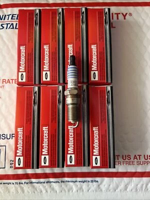 Set of 8Ford Motorcraft SP432 Spark Plug AGSF32FM  SP-432 Platinum (OEM) - Image 1 of 4