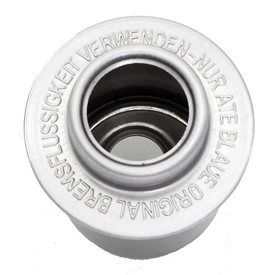 ATE Metal Brake Reservoir Tank & Gland Nut Screen Kit, O.E., Porsche 356A & B - Image 1 of 4