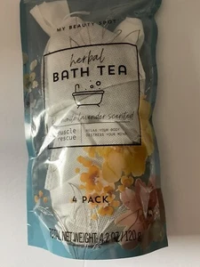 Kräuterbad Tee 4er Pack Kamille Lavendel duftend - Bild 1 von 4