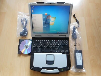 Panasonic TOUGHBOOK CF-30 Pc ultra solide, Windows 7 32 bits , Port COM , qwerty - Photo 1/4
