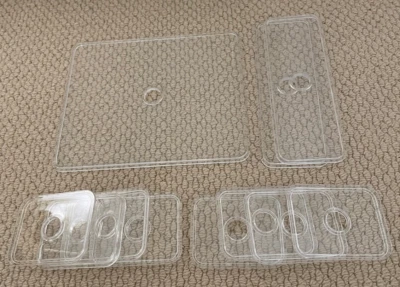 PAQUETE - 11 x IKEA VISSLAÅN - SOLO tapas de almacenamiento - TOTALMENTE NUEVO Foto 1 de 4