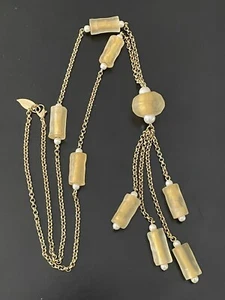 Coldwater Creek Jewelry, Coldwater Creek Necklace, Yellow Necklace - Picture 1 of 2