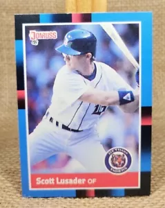 1988 Donruss Scott Lusader RC Baseball Card #615 Tigers FREE S&H A2 - Picture 1 of 2