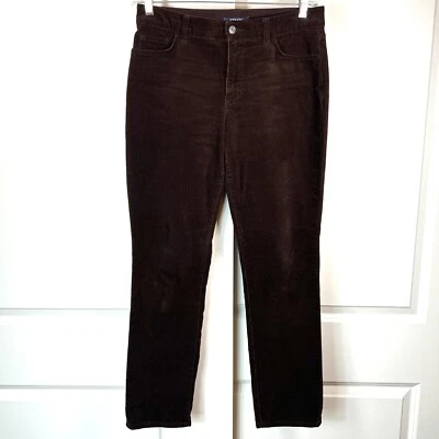 Chaps Women's Corduroy Chocolate Brown Pants Straight Leg Size 12 (32 x 30) - Image 1 of 4