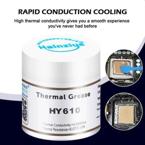 10g HY610 HY710 Thermal Conductive Grease Paste GPU LED CPU NICE Chipset Co G1I7 - Zdjęcie 1 z 16