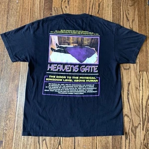 Heavens Gate Cult T Shirt Size XL Big Graphic Marshall Applewhite - Picture 1 of 7
