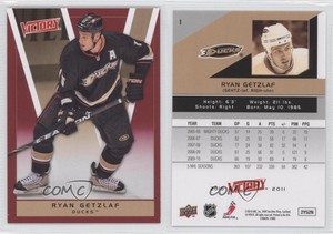 2010-11 Upper Deck Victory Red Ryan Getzlaf #1