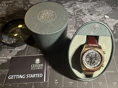 Citizen Eco Drive Chandler Black Dial Leather Strap BL8123-03E  - Image 1 of 4