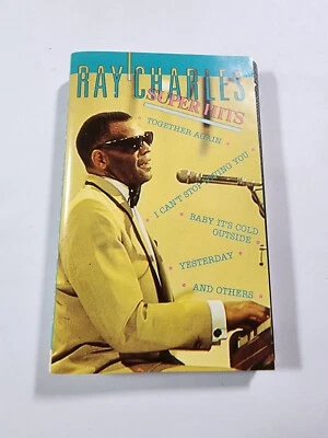 Ray Charles Super Hits Cassette Tape Made In Holland VG+ CS1 - Image 1 of 2
