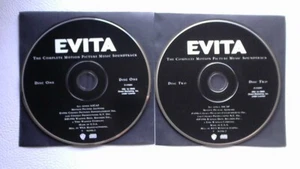 Evita (Original Motion Picture Soundtrack) by Various (CD, 1996, 2 Disc Set) - Imagen 1 de 1