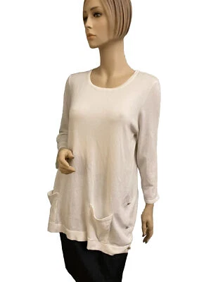 Jersey Kim Rogers Atlas Marfil Talla L Nuevo Con Etiquetas Foto 1 de 4