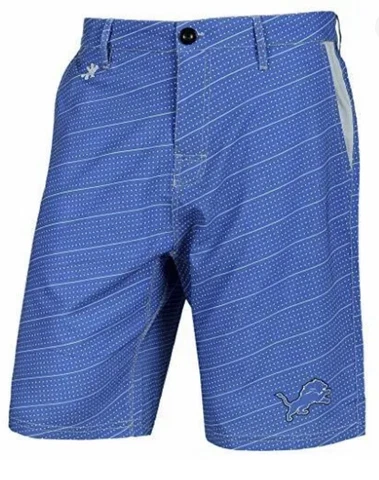 Forever Collectibles NFL Men's Detroit Lions Dots Walking Board Shorts Size 34 Cover