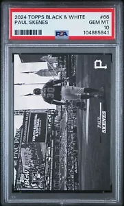 2024 Topps Black & White #66 Paul Skenes Rookie RC PSA 10 Gem Mint - Bild 1 von 2