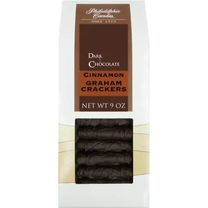 Philadelphia Candies Cinnamon Graham Crackers, Dark Chocolate Covered 9 Oz Gift - Picture 1 of 7