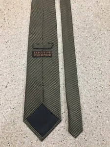 EXECUTIVE COLLECTION men's tie 100% Silk - Foto 1 di 11