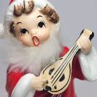 Josef Original Santa Musical Figurine Furry Beard Plays Jingle Bells Japan Read