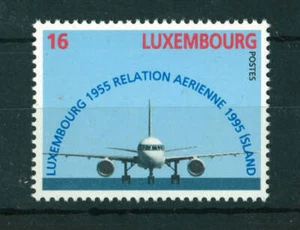 Luxembourg 1995 Anniversary of LuxembourgIceland Air Link stamp. MNH. Sg 1401 - Picture 1 of 2