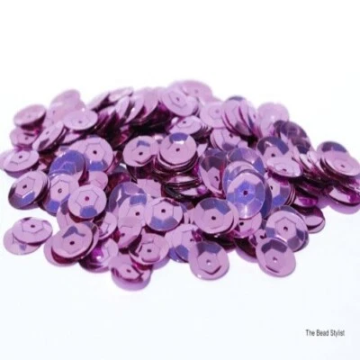 Металлические винтажные блестки ОРХИДЕЯ 10 мм в банках / первозданное винтажное качество - Изображение 1 из 2