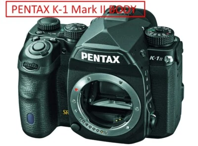 PENTAX K-1 Mark II BODY ONLY Digital SLR Camera Full Size 36.4MP Black - Image 1 of 4