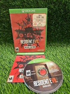 Resident Evil 7 Biohazard Deluxe Edition( XBox One, 2017) Tested - Picture 1 of 5