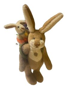 Figurine miniatures Ganz Cottage Collectibles Bunnykin et Benny Rabbit avec étiquette