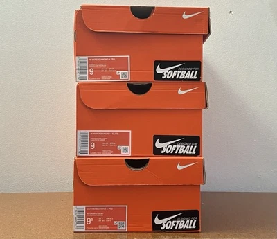 Botines de softbol Nike Hyperdiamond 4 para mujer nuevos (3 pares), tallas 9 y 9,5  Foto 1 de 4