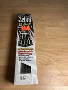 Zebra Hybrid Bow Cable 32-3/4" BLK/BLK Ignition 720770174991 - Picture 1 of 2