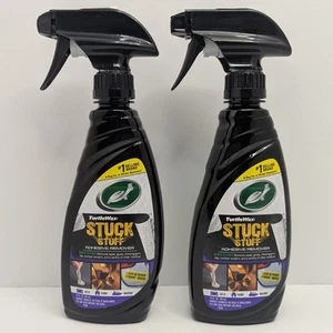 2 Pack Turtle Wax Stuck Stuff Adhesive Remover 12oz for Home & Auto Cleanup - Picture 1 of 3