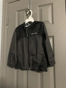 Columbia Kids Black Hooded  Jacket Size  4T - Picture 1 of 10