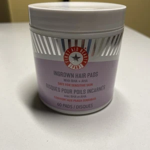 INGROWN HAIR PADS - With BHA + AHA - Safe For Sensitive Skin - 60 Pads - Picture 1 of 2