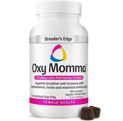 Breeder's Edge Oxy Momma Soft Chews, Postnatal Vitamin Supplement for Lactati... - Image 1 of 4