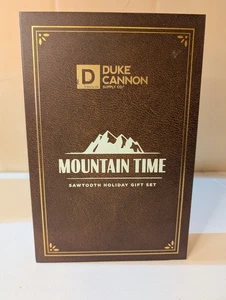 DUKE CANNON Mountain Time Gift Set – Sawtooth Soap & Cologne, New in Box - Picture 1 of 4
