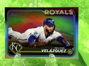 Nelson Velazquez - Rainbow Foil - 2024 Topps Update #US67 Kansas City Royals - Bild 1 von 11