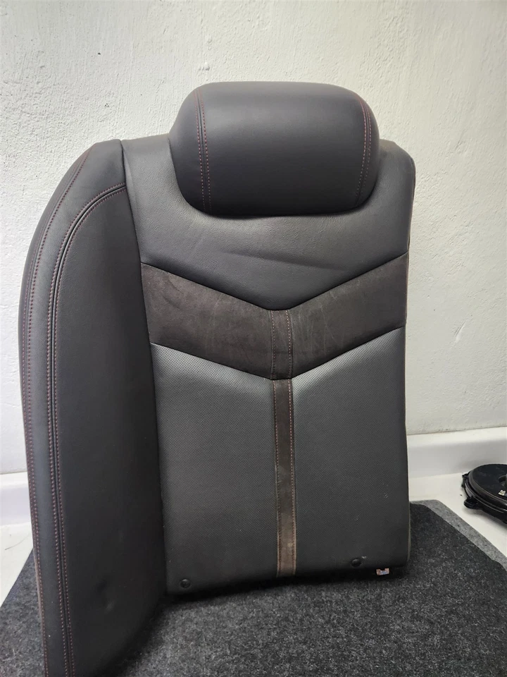 2015 Chevrolet SS Sedan Upper Rear Seat Right SECTION Passenger BLACK Leather  - Image 1 of 3