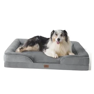 Orthopedic Dog Bed for Extra Large Dogs - XL 42.0"L x 32.0"W x 6.5"Th Grey - Picture 1 of 7
