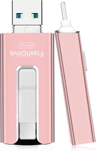 Memoria USB 4 en 1 64 GB para teléfono/Pad/Android/PC expansión de memoria externa - Imagen 1 de 6