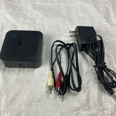Logitech Bluetooth Audio Adapter S-00113 Wireless Speaker Receiver & AC Adapter - Image 1 of 4