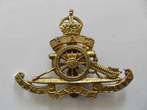 BRITISH ARMY CAP BADGE. THE HONOURABLE  ARTILLERY COMPANY. K/C. - Picture 1 of 1
