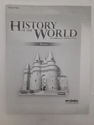 Abeka History of the World Christian Perspective Test Book 7th Gr New 183237 - Image 1 of 3