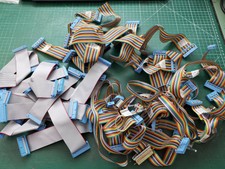 Ribbon Cable Joblot From Military Equipment