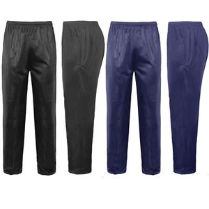 Para hombres Nuevo Sedoso Ropa de Trabajo Gimnasio Informal Chándal Parte inferior de Pista Pantalones Pantalones S-6XL - Imagen 1 de 3
