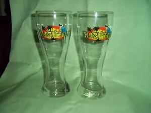 JIMMY BUFFETT MARGARITAVILLE MOHEGAN SUN PILSNER BEER DRINK GLASS NEW RARE - Picture 1 of 3