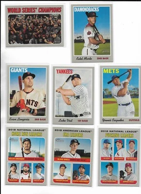 2019 Topps Heritage PICK-A-CARD FELIX Marte Voit Betts Happ Flaherty Gallo Olson - Image 1 of 2